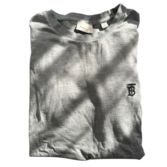 BURBERRY GREY TEE - Picture 4 of 4